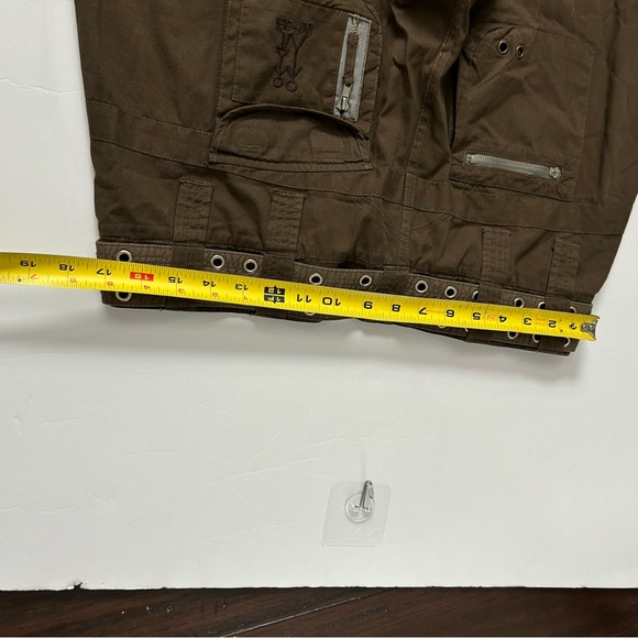 Pete and Greta by Johnny Was Brown Cargo Pants Sz 8 - Picture 10 of 10